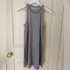 Abercrombie & Fitch Striped Blue Black‎ White Dress